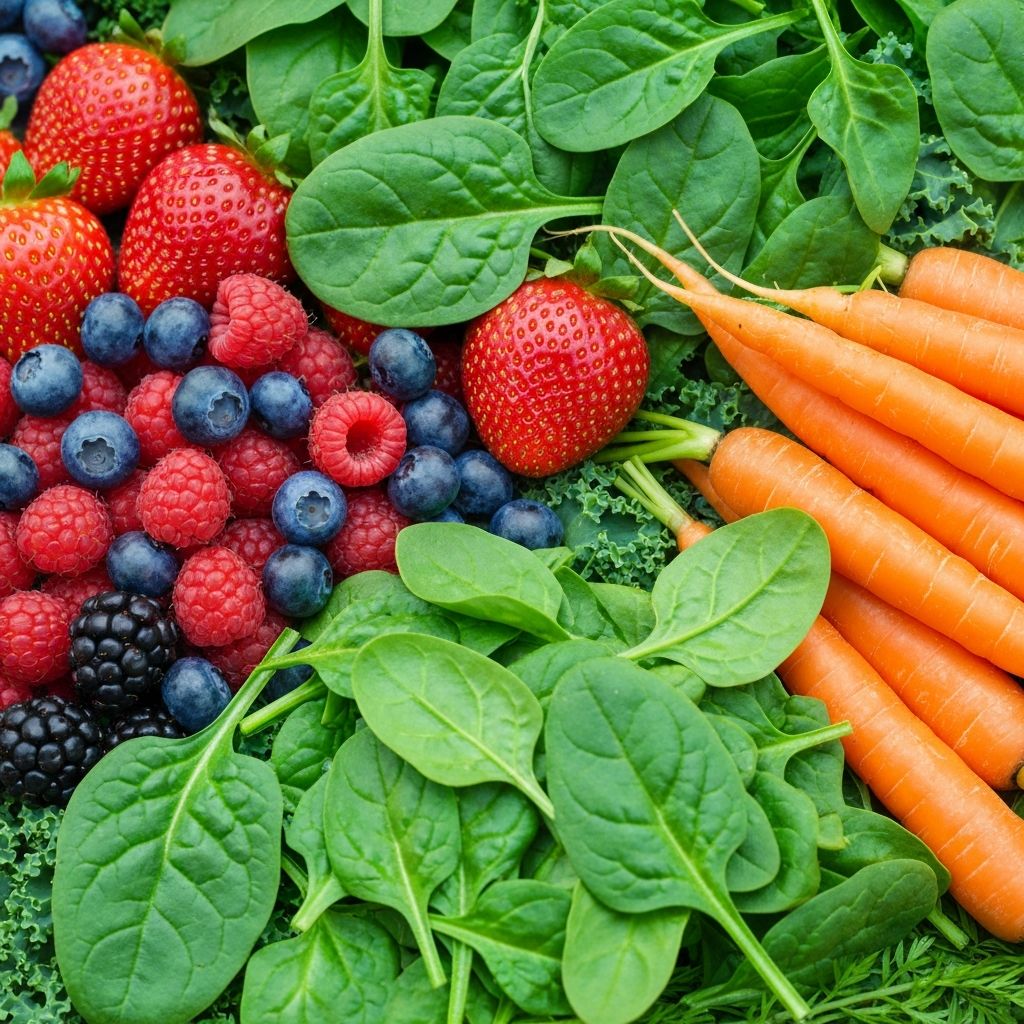 Frische Früchte und Beeren